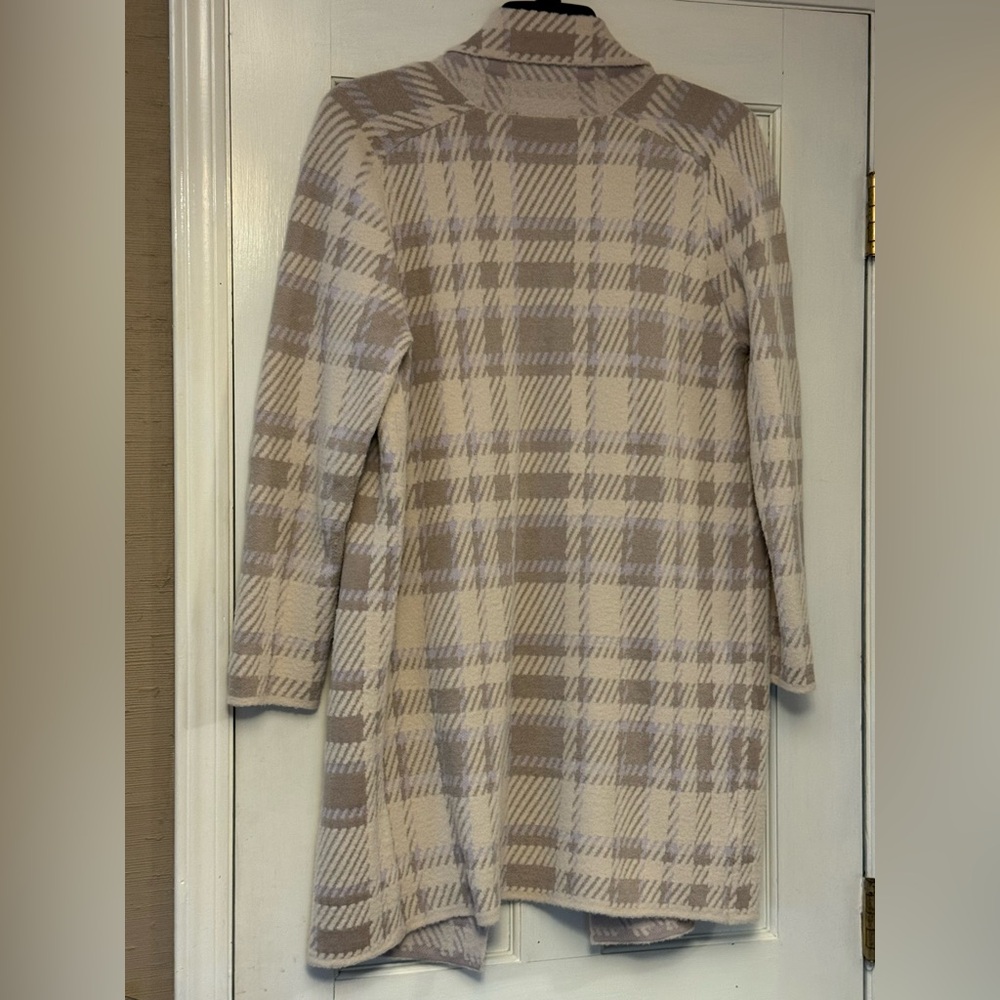 Ann Taylor Checkered Skirt Set in Cream and Tan - Picture 2 of 13